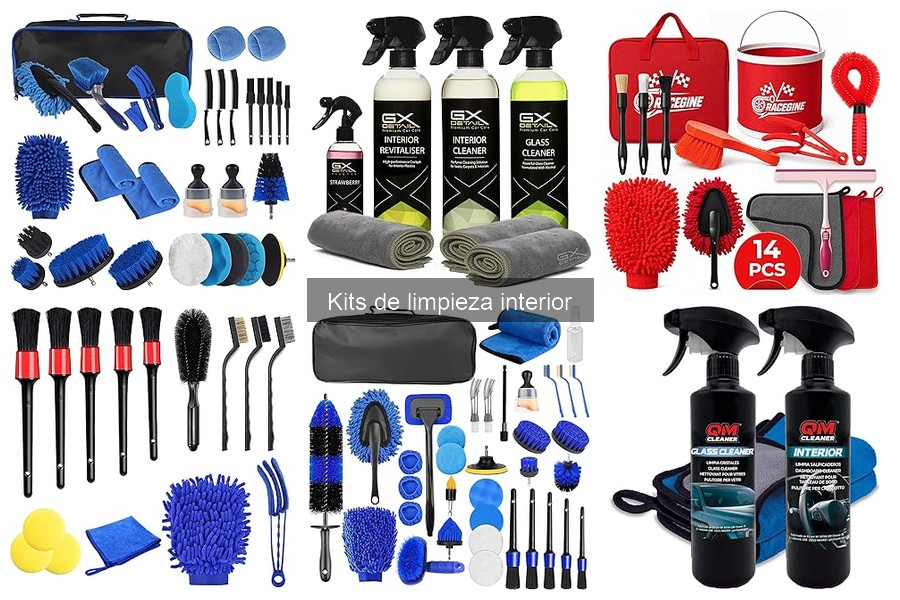 Cómo usar un kit de limpieza interior de coche eficazmente