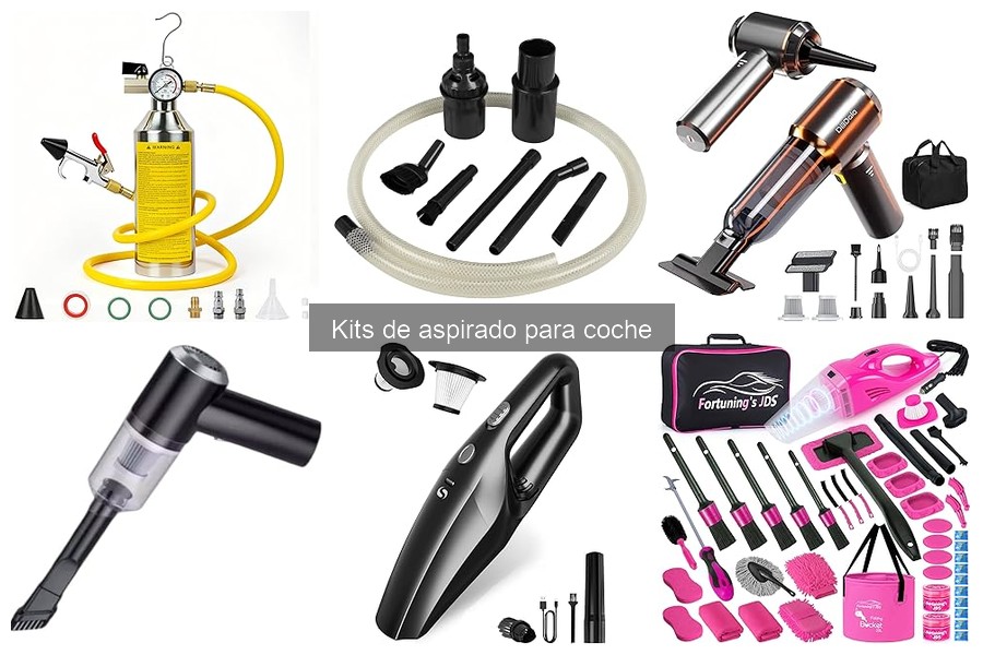 Cómo utilizar un kit de aspirado para coche de forma eficaz