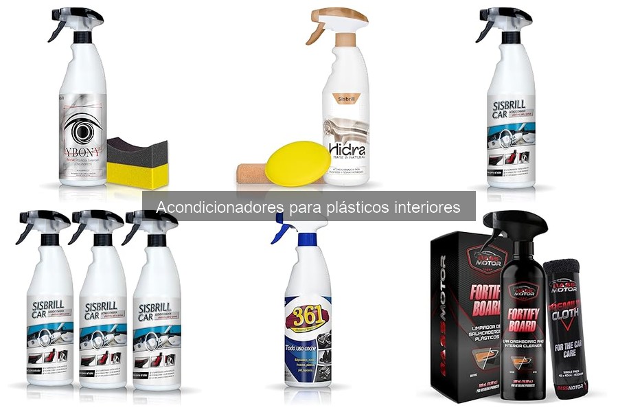 Comparativa: Acondicionadores para Plásticos vs. Limpiadores