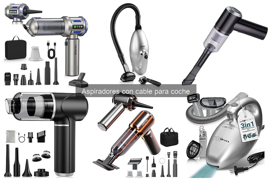 Comparativa: Aspiradores con Cable vs Sin Cable para Coche