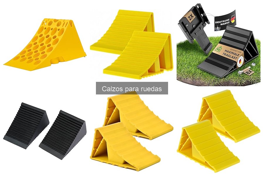 Comparativa: Calzos de plástico vs acero para vehículos