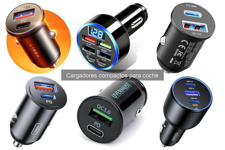 Comparativa: Cargadores Compactos vs Tradicionales para Coche