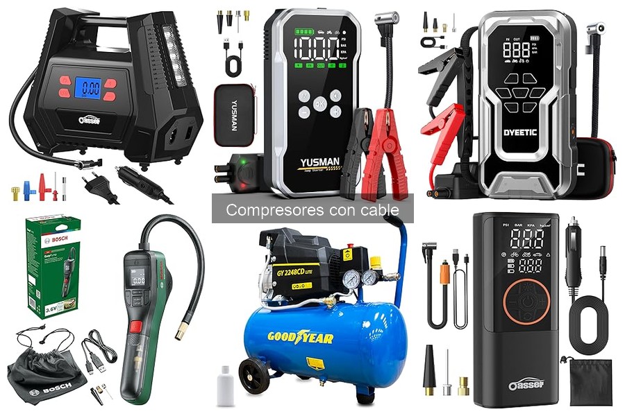 Comparativa: Compresores con Cable vs Sin Cable