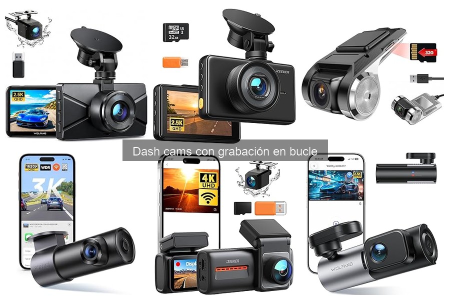 Comparativa: Dash Cams con Grabación en Bucle vs Otros Modelos