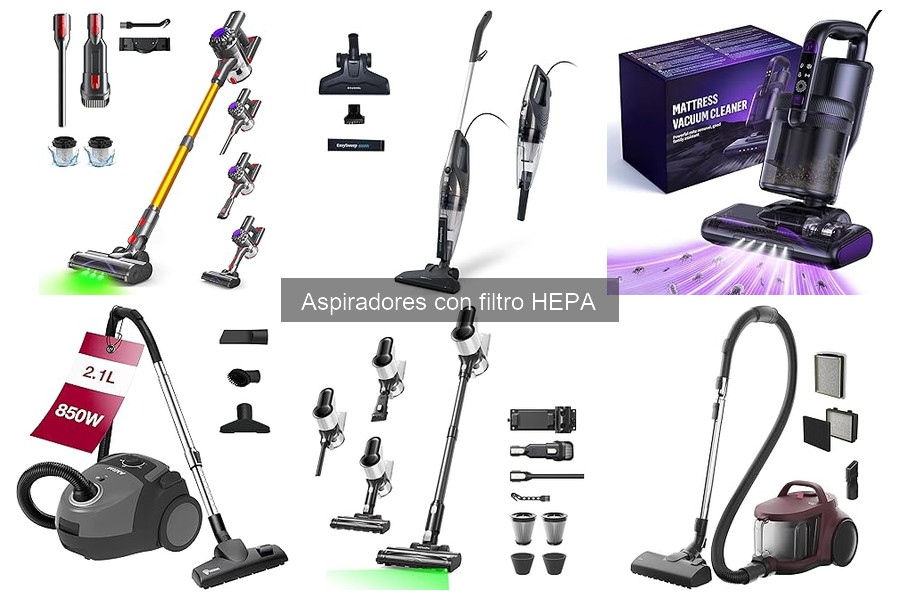 Comparativa de Aspiradores con Filtro HEPA: Mejores Marcas
