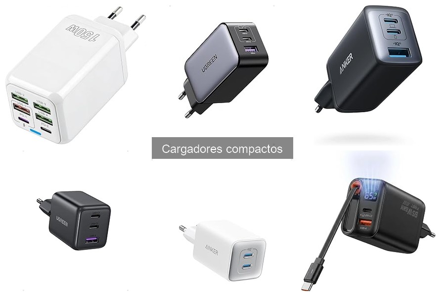Comparativa de Cargadores Compactos para Coche 2023