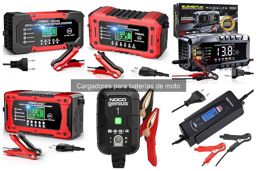 Comparativa de Cargadores de Batería para Motos 2023