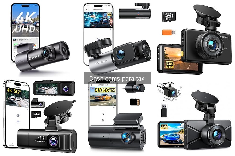 Comparativa de Dash Cams para Taxi: Mejores Opciones 2023