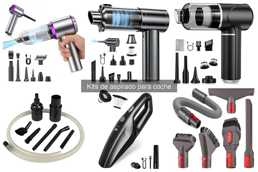 Comparativa de Kits de Aspirado para Coche: Mejores Opciones