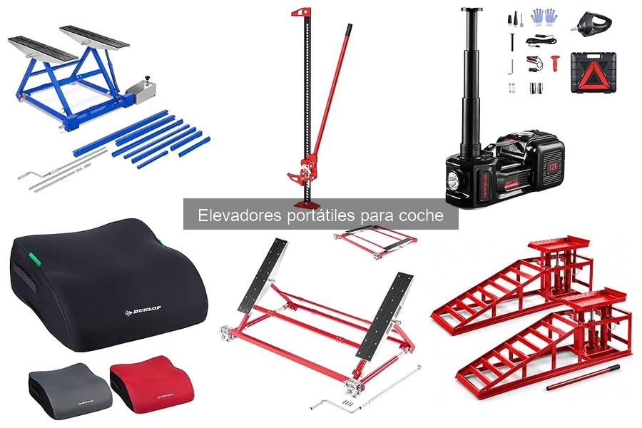 Comparativa de los Mejores Elevadores Portátiles para Coche