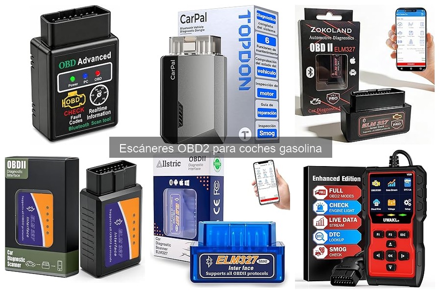 Comparativa de los Mejores Escáneres OBD2 para Coches Gasolina
