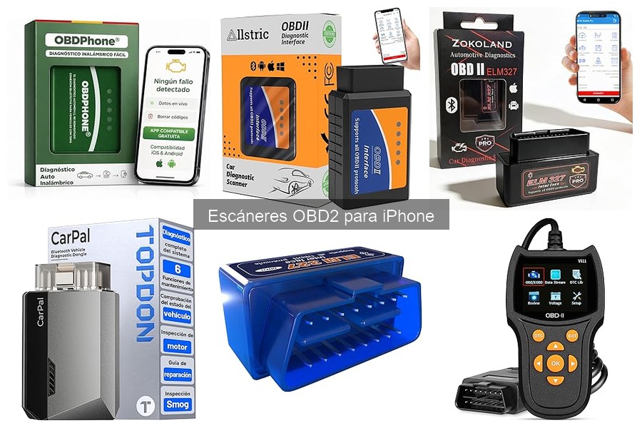 Comparativa de los Mejores Escáneres OBD2 para iPhone