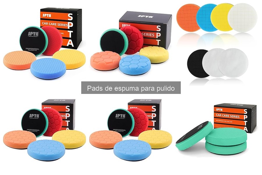 Comparativa de pads de espuma vs otros tipos de pulido