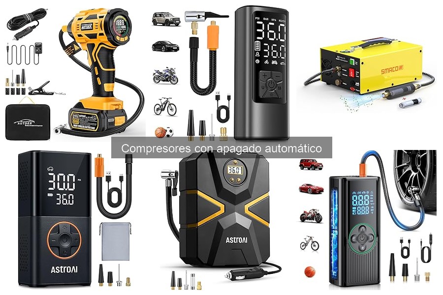 Comparativa de precios: Compresores con apagado automático