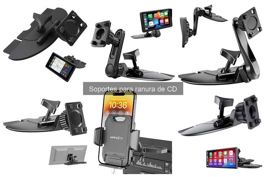 Comparativa de Soportes para Ranura de CD: Marcas Populares