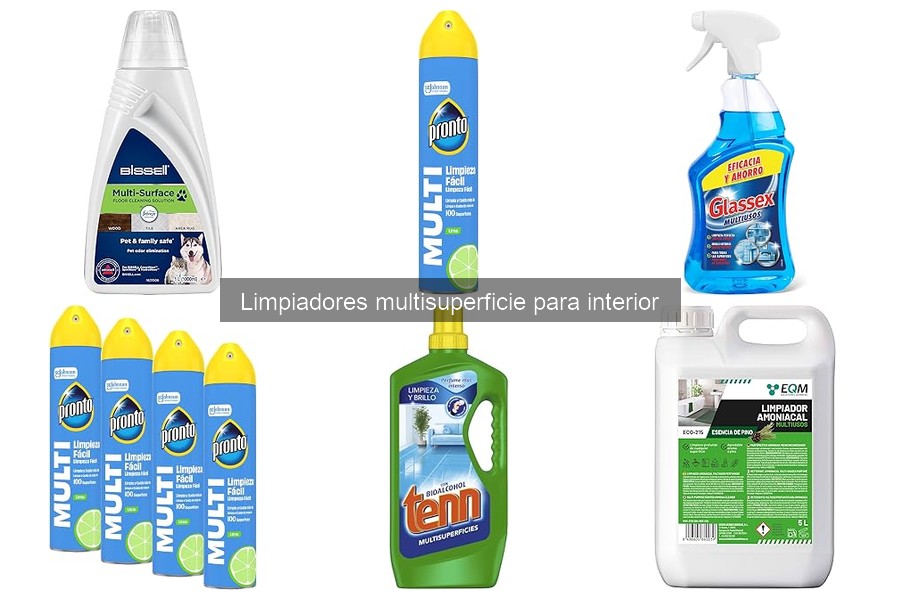 Comparativa: Limpiadores Multisuperficie vs Específicos