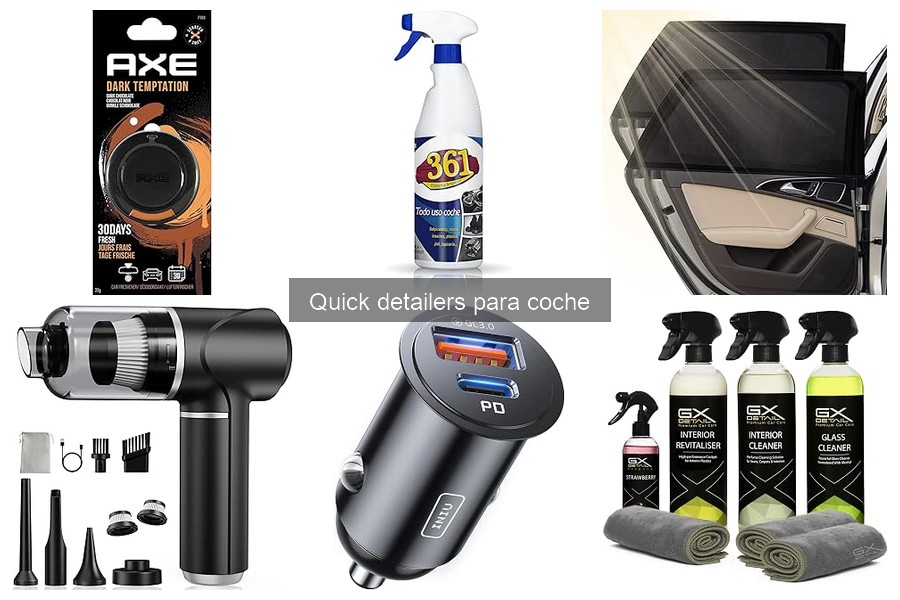 Comparativa: Quick Detailers vs Ceras para Coches