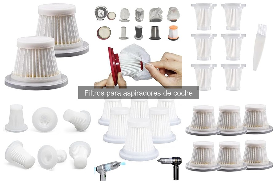 Compra filtros para aspiradores de coche al mejor precio