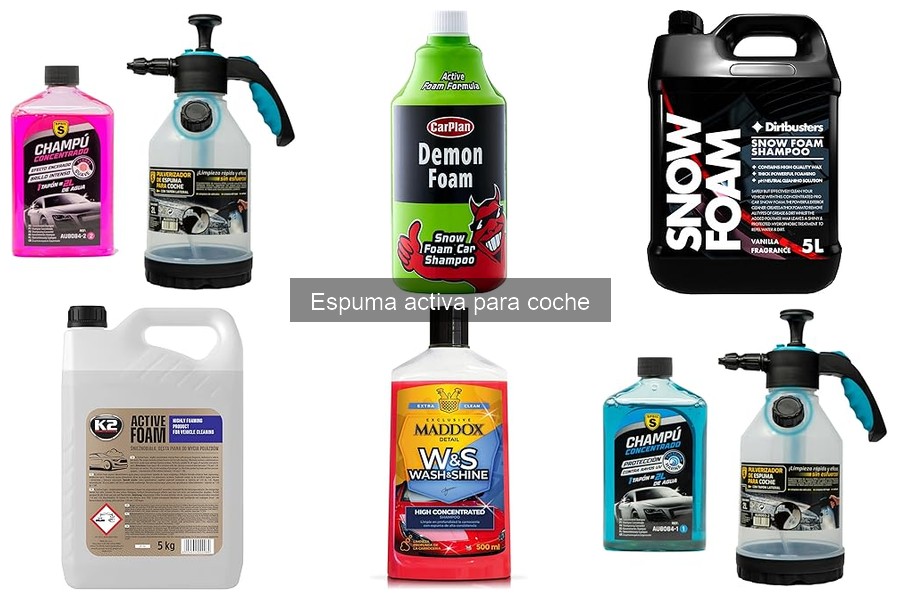 Consejos para mantener el acabado del coche tras espuma activa