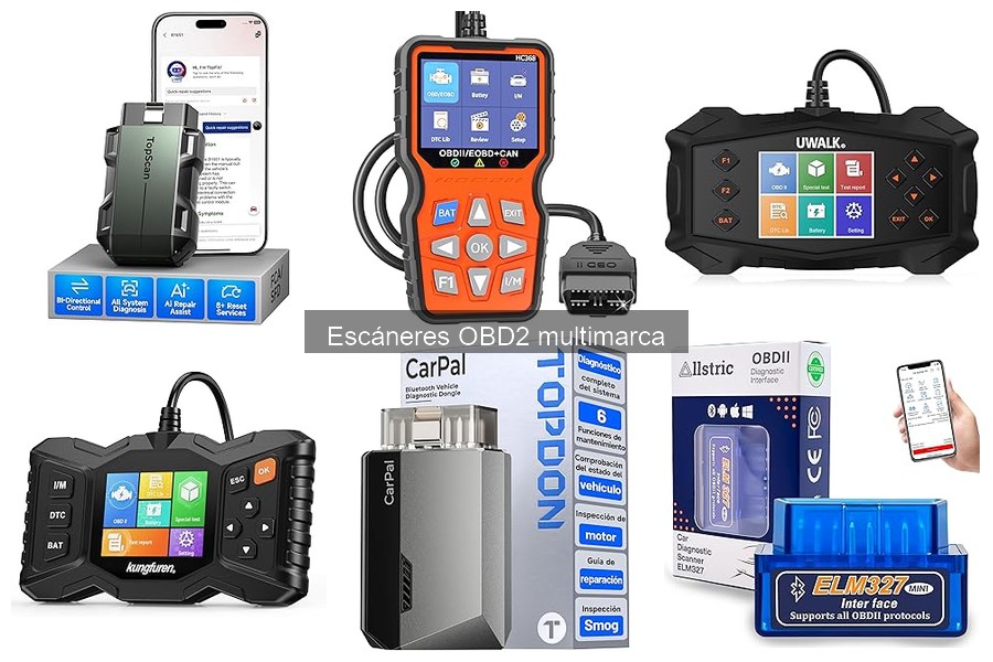 ¿Cuánto cuesta un escáner OBD2 multimarca? Precios y factores