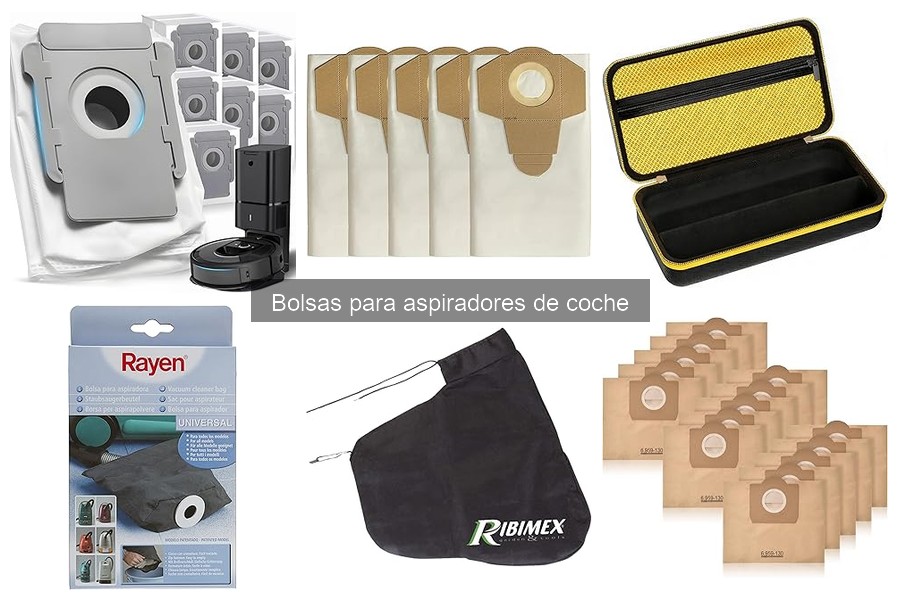¿Cuánto cuesta una bolsa para aspirador de coche?