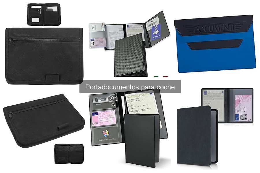 Documentos imprescindibles para tu portadocumentos de coche