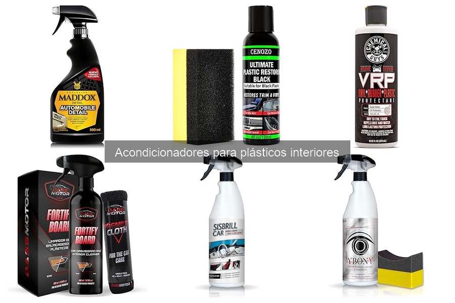 Dónde comprar acondicionadores para plásticos interiores