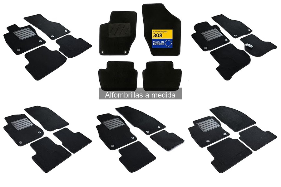 Dónde comprar alfombrillas a medida para coches