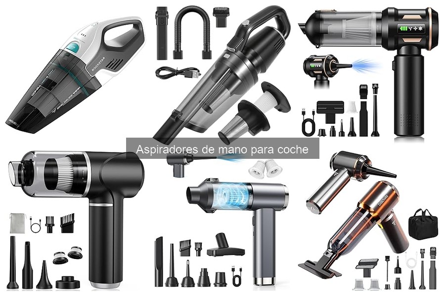 Dónde comprar aspiradores de mano para coche: guía completa
