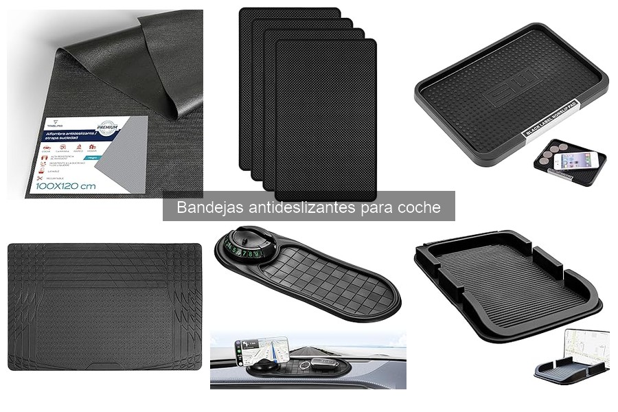 ¿Dónde comprar bandejas antideslizantes para coche?