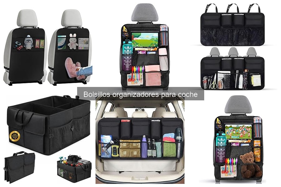Dónde comprar bolsillos organizadores para coche baratos