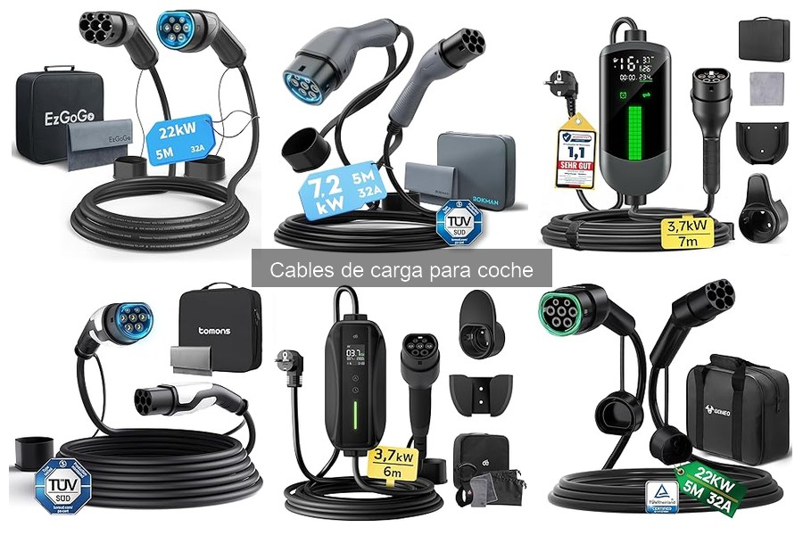 Dónde Comprar Cables de Carga para Coche Eléctrico