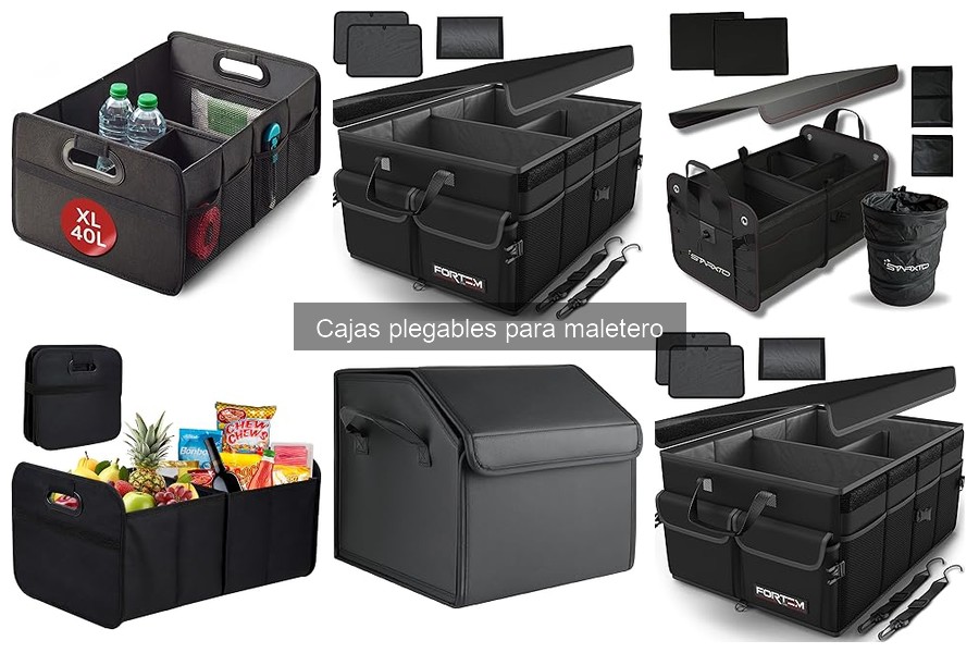 Dónde comprar cajas plegables para maletero: ¡mejores ofertas!