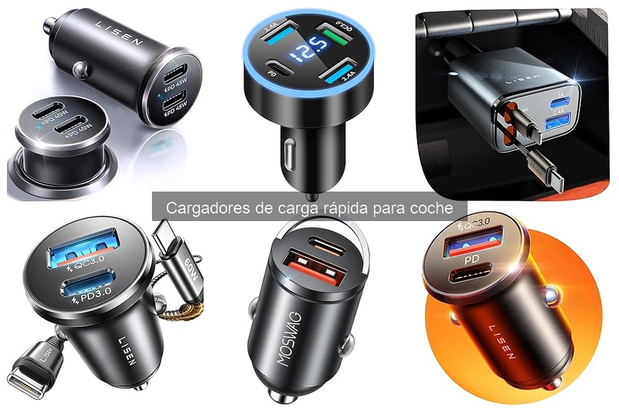Dónde comprar cargadores de carga rápida para coche