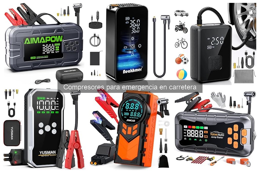 Dónde comprar compresores para emergencia en carretera