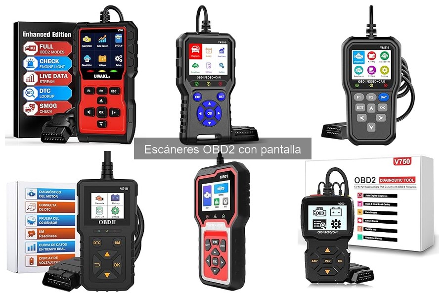 Dónde comprar escáneres OBD2 con pantalla a buen precio