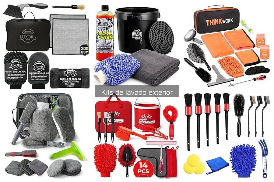Dónde comprar kits de lavado exterior para tu coche