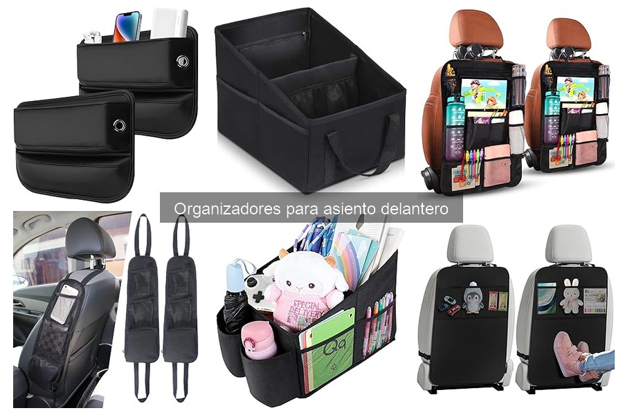 Dónde comprar los mejores organizadores para asiento delantero