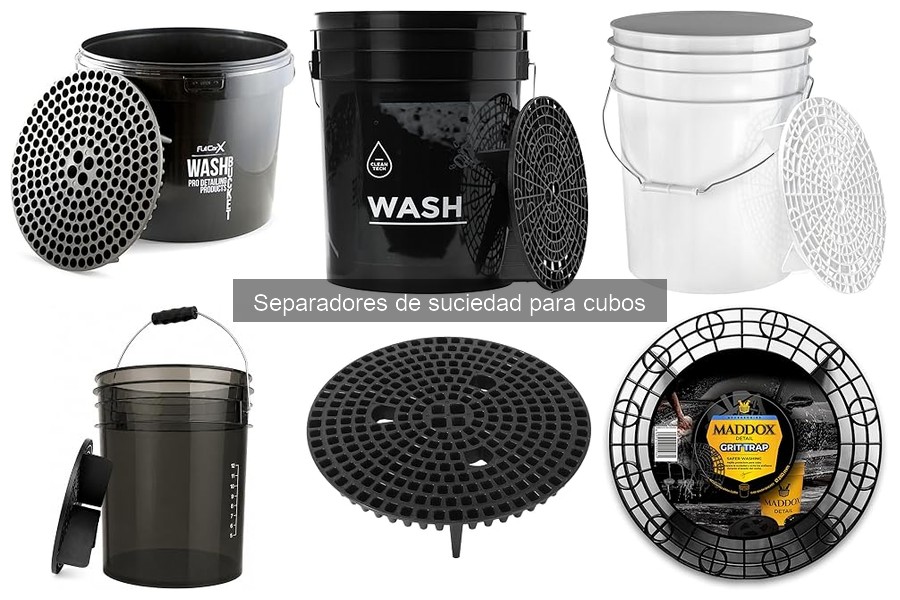 Dónde comprar separadores de suciedad para cubos