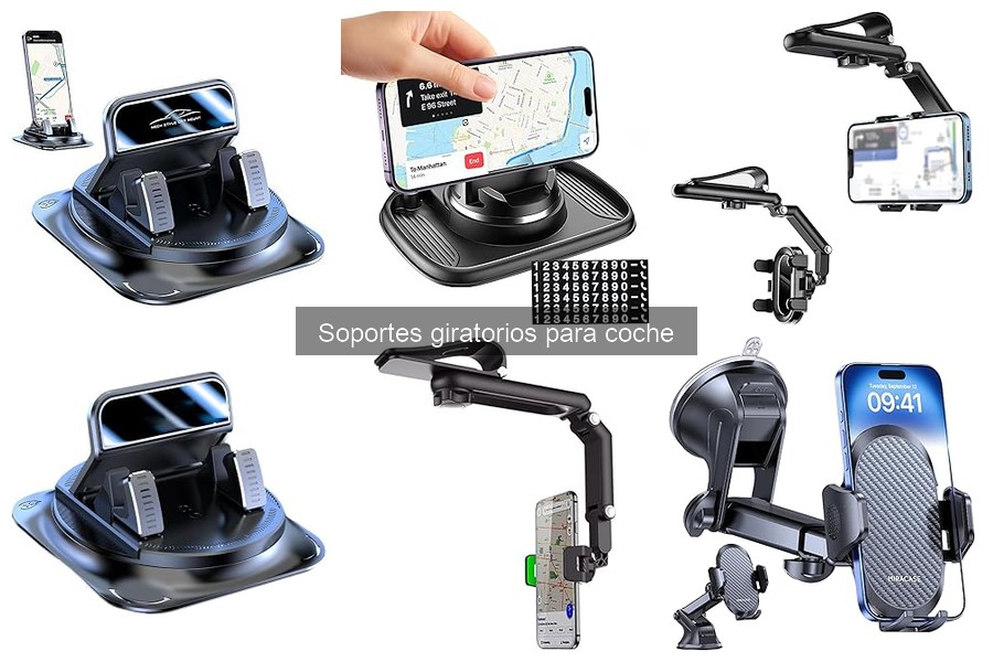 Dónde comprar soportes giratorios para coche a buen precio