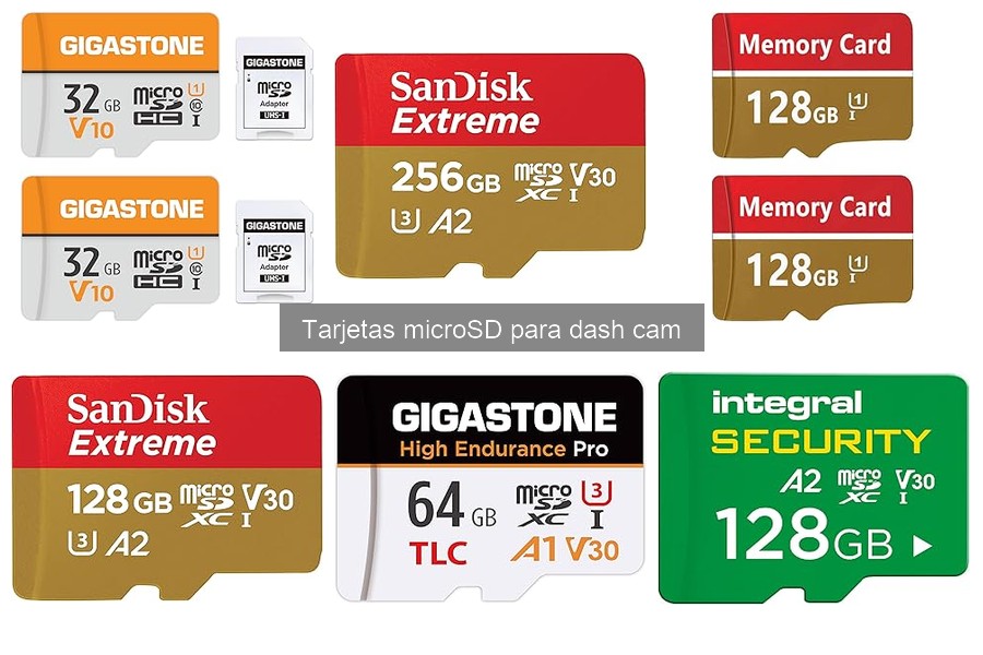 Dónde comprar tarjetas microSD para dash cam al mejor precio