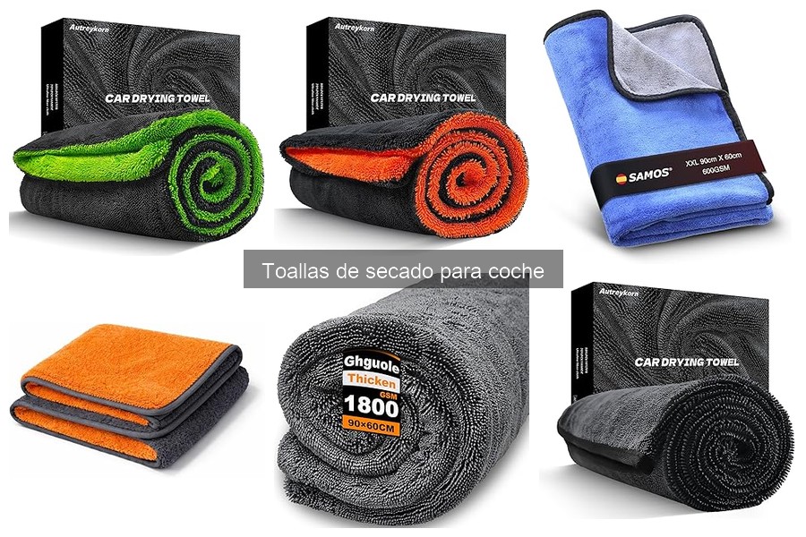 Dónde comprar toallas de secado para coche a buen precio