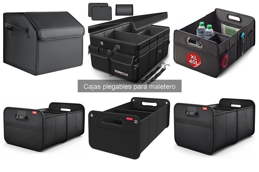 Efectividad de las Cajas Plegables para Maletero en Viajes