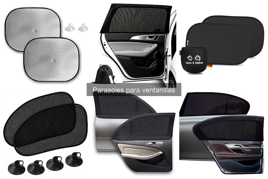 Efectos de no usar parasoles en tu coche en verano