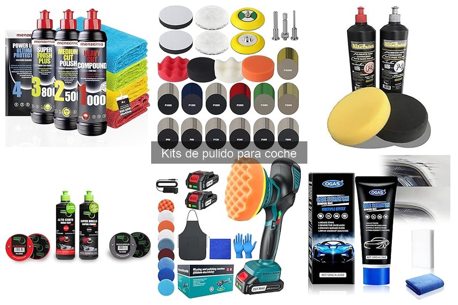 Elementos Esenciales de un Kit de Pulido para Coche