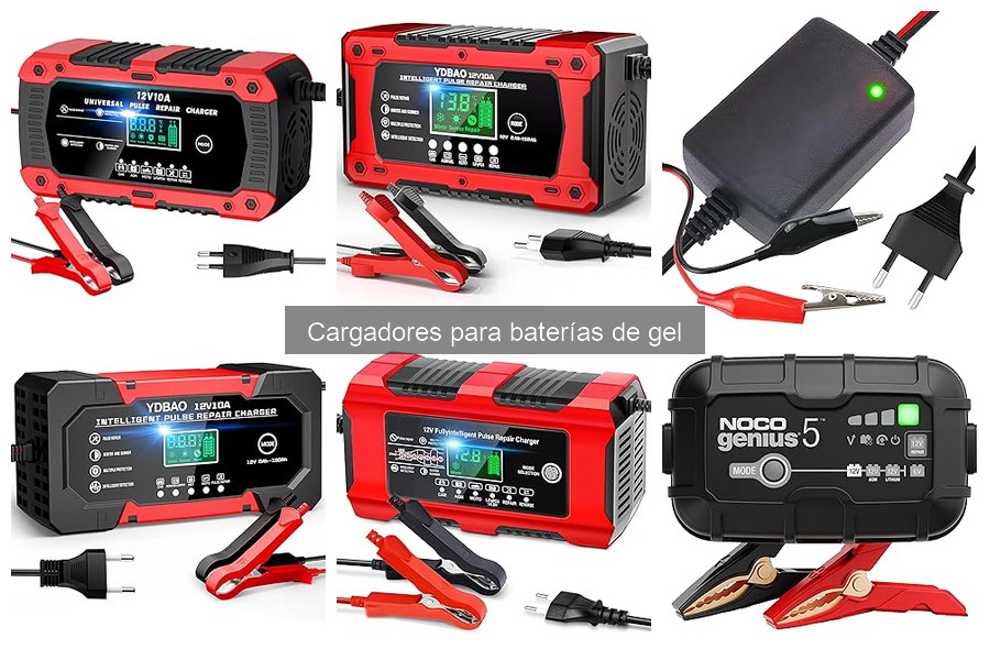 Errores al elegir cargadores para baterías de gel