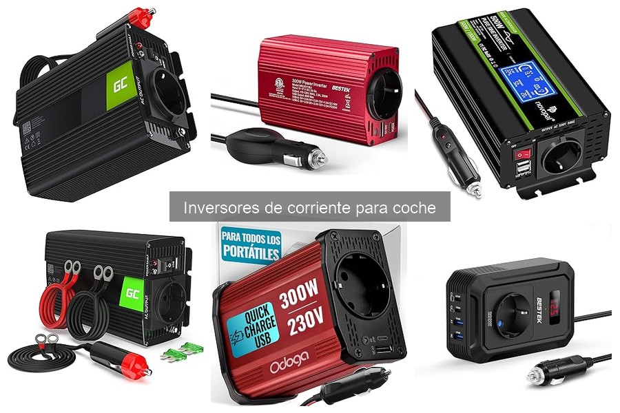 Errores comunes al comprar un inversor de corriente para coche