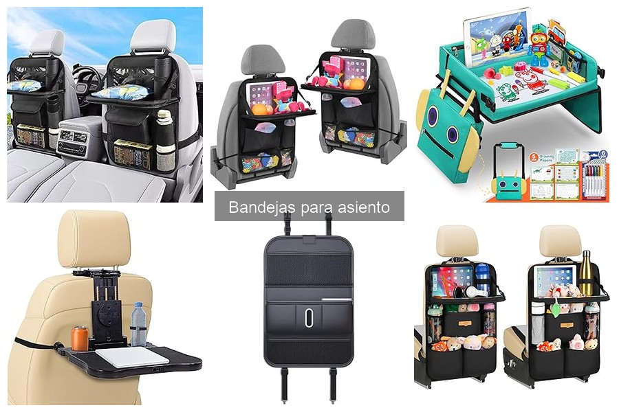 Errores comunes al elegir bandejas para asiento de coche