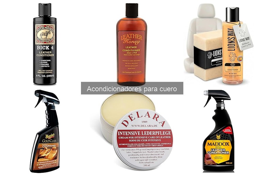 Errores comunes al usar acondicionadores para cuero