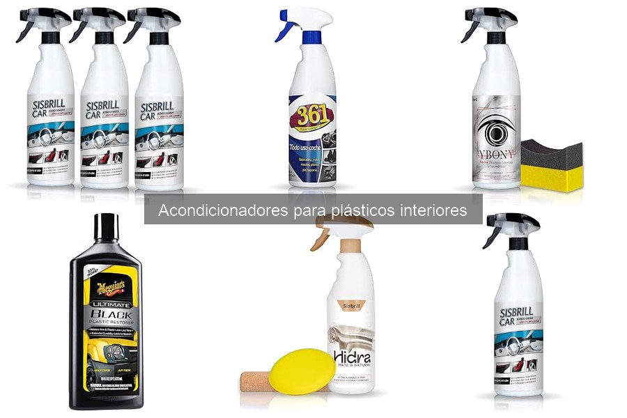 Errores comunes al usar acondicionadores para plásticos interiores